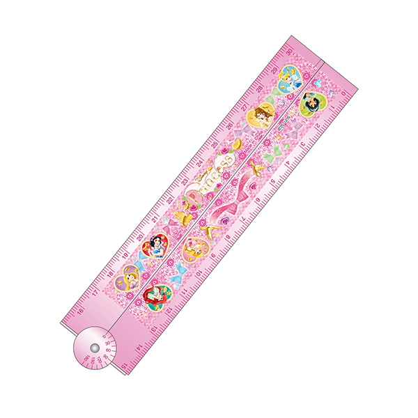 ■在庫限り■ディズニープリンセス 折りたたみ定規 2017　SSBBG50064